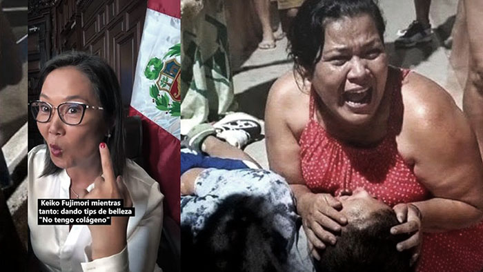 Van más de 100 asesinatos en solo 20 días mientras Keiko da consejos de maquillaje